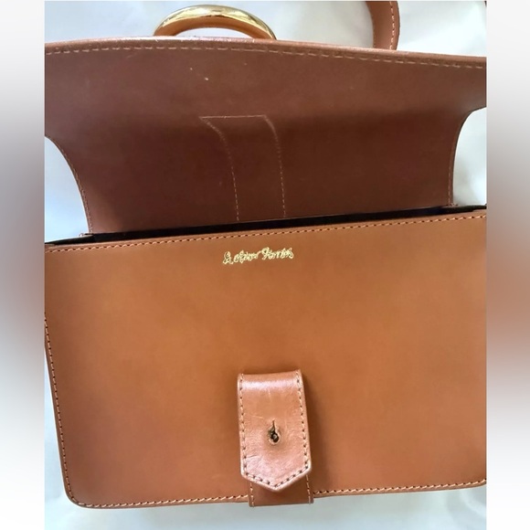 &Other Stories Brown Shell Leather Bag - Picture 7 of 12